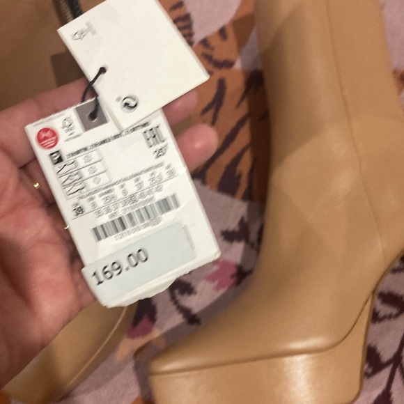Zara Leather platform Heleed Ankle booties leather - Picture 4 of 8